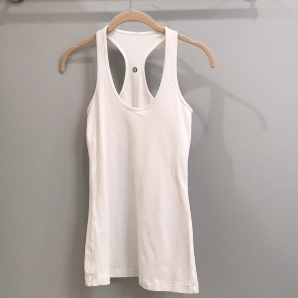 lululemon athletica Tops - white cool racer back tank!